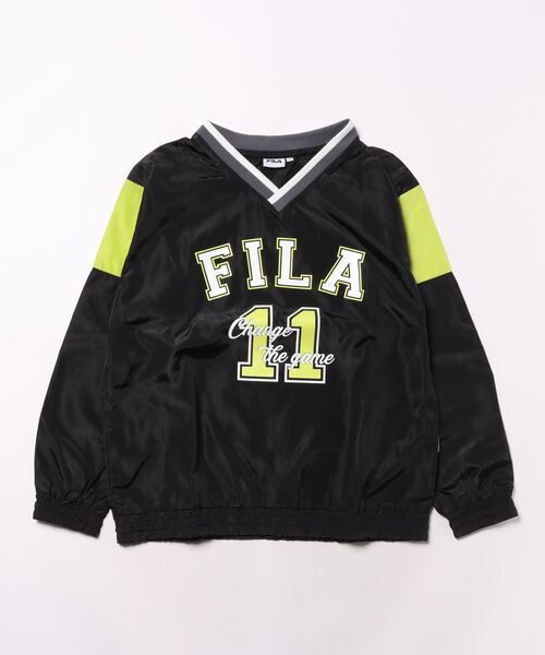 FILA♡【美品】メッセージプリントのセットアップ（Ｌサイズ相当） FILA 【WEB限定】 フィラ レディース メンズ 上下セット
