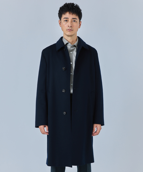 Mackintosh（マッキントッシュ）の「MACKINTOSH(マッキントッシュ) 別注 DUNKELD/ダンケルド Loro Piana Fabric（ステンカラーコート・メンズ・ネイビー・36/38/40/42/34）」の12枚目の写真