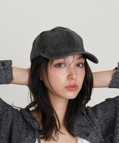 帽子 BREATH / faux leather cap FAUX SNAKE LEATHER CAP / BLACK – BREATH - サイズ 頭周り(cm