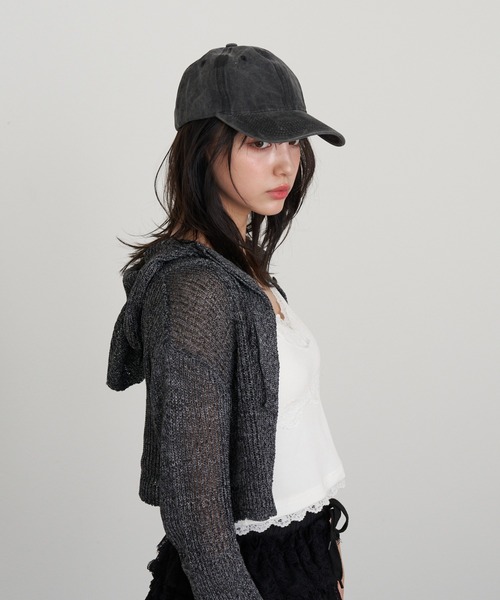 RAY CASSIN(レイカズン)の「ピグメントキャップ(キャップ・レディース・ベージュ/ブラック/ブラウン・FREE)」の17枚目の写真