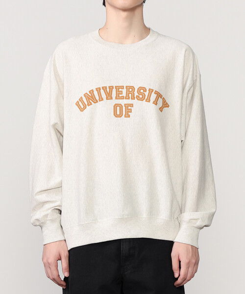 Sanca | コットン カレッジTシャツ MEN（スウェット）｜Sanca（サンカ