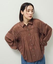 ・ELENCARE DUE シアーシャーリングシャツ