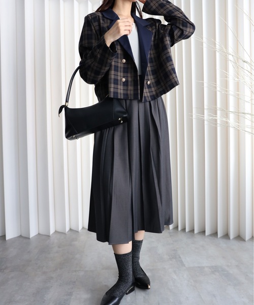 model：164cm. 着用サイズ：FREE