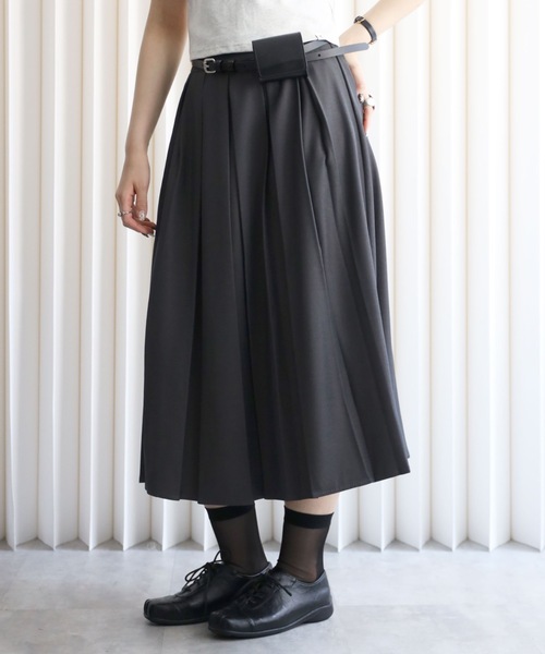 model：164cm. 着用サイズ：FREE