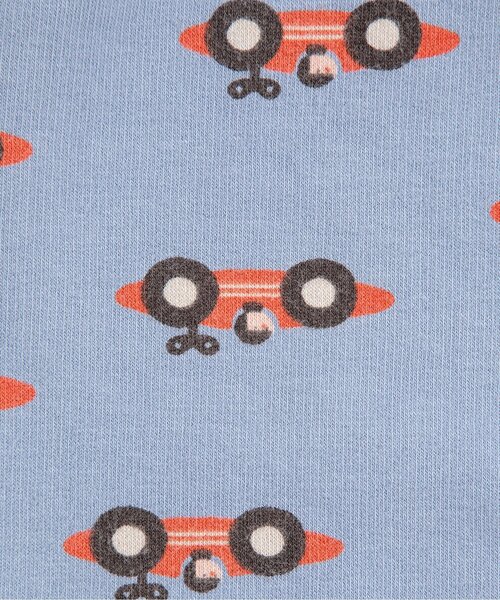 BOBO CHOSES(ボボショーズ)の「総柄Race Car長パンツ【ベビー】(その他ベビーウェア・キッズ・サックスブルー・80/70)」の4枚目の写真