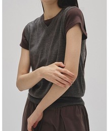 TODAYFUL（トゥデイフル）の「TODAYFUL Seamless Knit Vest（ベスト