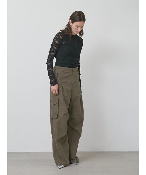 DESCENTE PAUSE カーゴパンツ カーキ DESCENTE PAUSE カーゴ パンツ