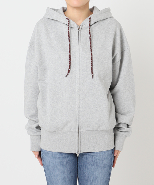 U by SPICK&SPAN（ユーバイスピックアンドスパン）の「ALORE/アローレ 別注ZIP HOODIE（パーカー・レディース・ブラック系その他/チャコールグレー・FREE）」の19枚目の写真