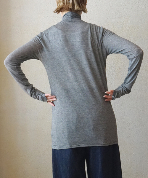 シアージャージ タートルネックプルオーバー シアージャージ タートルネックプルオーバー（Tシャツ