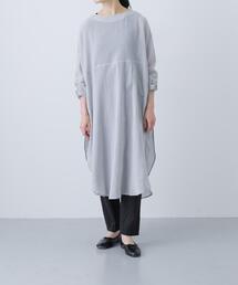 かぐれ（カグレ）の「ガーゼロングチュニック（チュニック）」