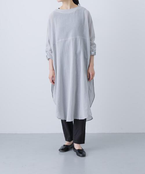 かぐれ（カグレ）の「ガーゼロングチュニック（チュニック）」 - WEAR