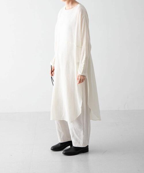 かぐれ（カグレ）の「ガーゼロングチュニック（チュニック