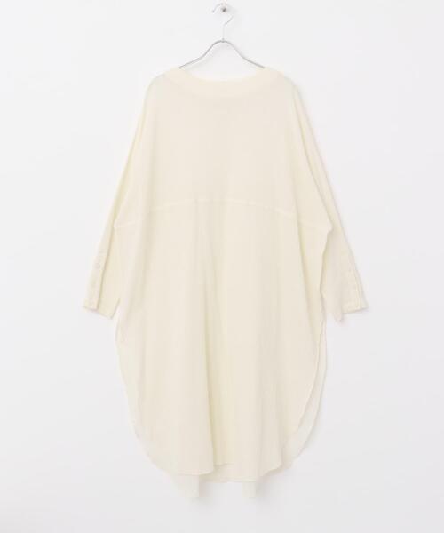 かぐれ（カグレ）の「ガーゼロングチュニック（チュニック