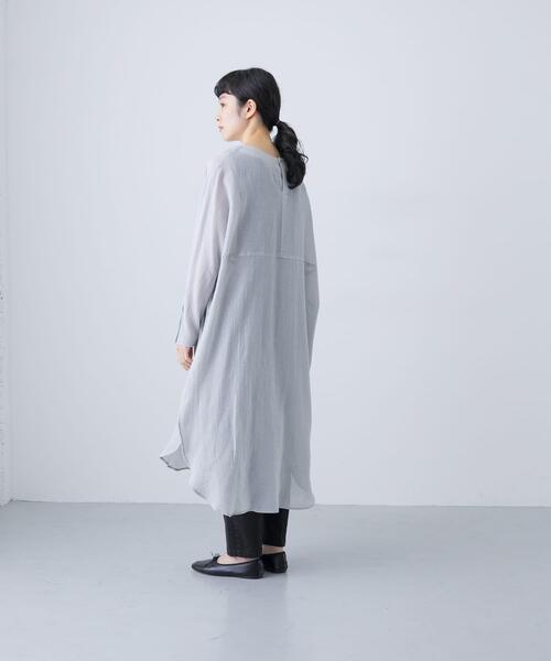 かぐれ ガーゼロングチュニック ガーゼロングチュニック（チュニック）｜かぐれ（カグレ）の