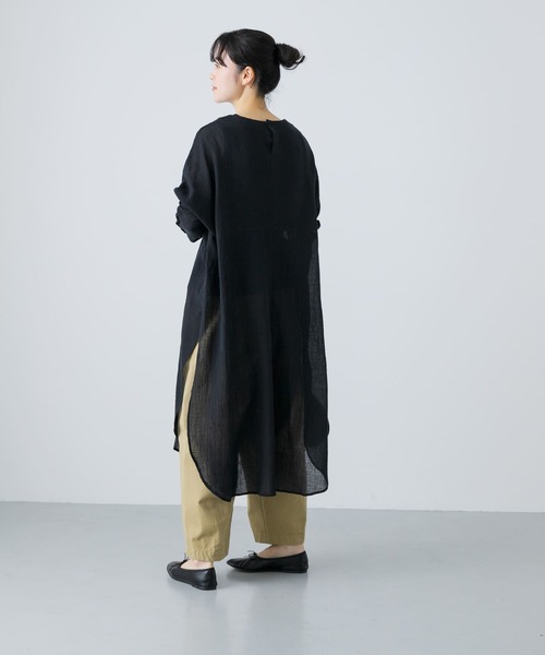 新品タグ付き　かぐれ　ガーゼロングチュニック　アーバンリサーチドアーズ かぐれ チュニック ガーゼロングチュニック : ZOZOTOWN Yahoo!店