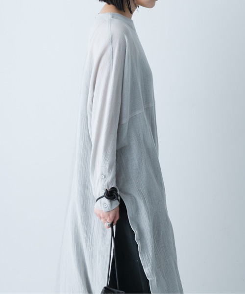 ガーゼロングチュニック（チュニック）｜かぐれ（カグレ）の