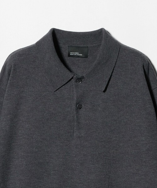 green label relaxing(グリーンレーベルリラクシング)の「【WEB限定】JUST fit ジャケイン ニットポロ(ニット/セーター・メンズ・ダークグレー/ダークブラウン/ブラック・XL/M/S/L)」の18枚目の写真