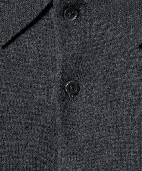 green label relaxing(グリーンレーベルリラクシング)の「【WEB限定】JUST fit ジャケイン ニットポロ(ニット/セーター・メンズ・ダークグレー/ダークブラウン/ブラック・XL/M/S/L)」の20枚目の写真
