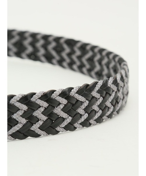 TAKA-Q（タカキュー）の「【バックル着脱可】タカキュー コンビ メッシュベルト（ベルト・メンズ・ダークウッド/ブラック・FREE）」の11枚目の写真