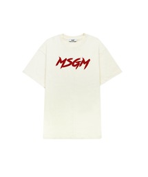 MSGM KIDS（エムエスジーエムキッズ）の「【NEW】MSGM KIDS グラフィティロゴ Tシャツ（Tシャツ/カットソー）」