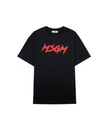 MSGM KIDS（エムエスジーエムキッズ）の「【NEW】MSGM KIDS グラフィティロゴ Tシャツ（Tシャツ/カットソー）」