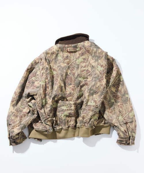 セール】NAUTICA/ノーティカ カモ柄ボンバージャケット ダックハンター