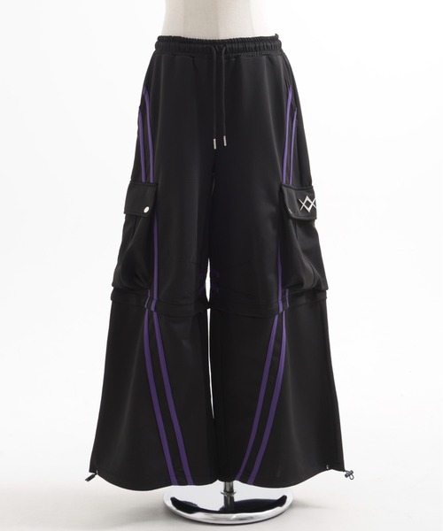 REFLEM 2WAYワイドカーゴトラックパンツ REFLEM パンツ 「REFLEM/レフレム」2WAYワイドカーゴトラック