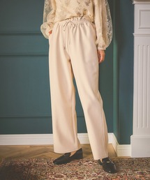 mysty woman | 【WEB限定】カットワイドイージーパンツ　602258(スラックス)