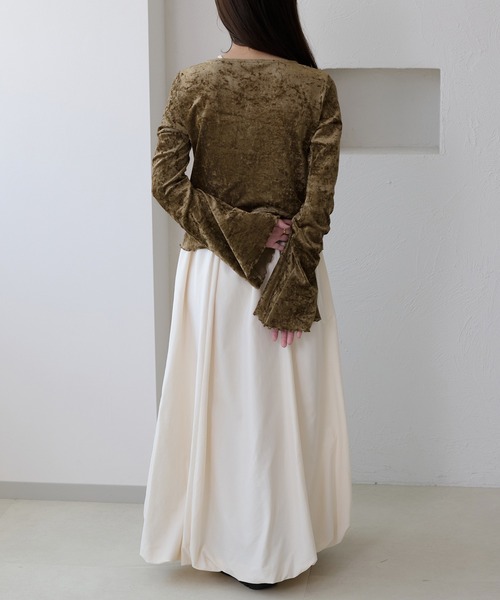 A/Pベロアボレロ ベロアボレロ＆タイトドレスセットアップ ドレス 結婚式[品番