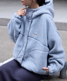 MONO-MART | PENNEYS/ペニーズ 別注 THE FOX ロゴ ワンポイント刺繍 ドロスト オーバーサイズボアブルゾン(ブルゾン)