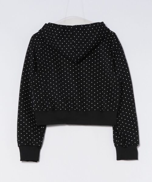 LADY LIKE(レディライク)の「ミニドット刺繍入りパーカー(パーカー・レディース・ブラック・M)」の18枚目の写真