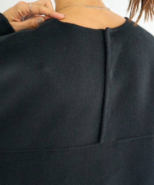 BEARDSLEY（ビアズリー）の「《15 quinze》リバーフレアーワンピース（ワンピース・レディース・ベージュ/ブラック・FREE）」の4枚目の写真