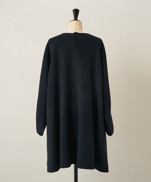 BEARDSLEY（ビアズリー）の「《15 quinze》リバーフレアーワンピース（ワンピース・レディース・ベージュ/ブラック・FREE）」の6枚目の写真