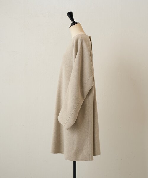 BEARDSLEY（ビアズリー）の「《15 quinze》リバーフレアーワンピース（ワンピース・レディース・ベージュ/ブラック・FREE）」の10枚目の写真