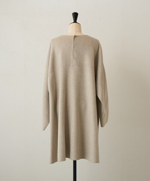 BEARDSLEY（ビアズリー）の「《15 quinze》リバーフレアーワンピース（ワンピース・レディース・ベージュ/ブラック・FREE）」の12枚目の写真