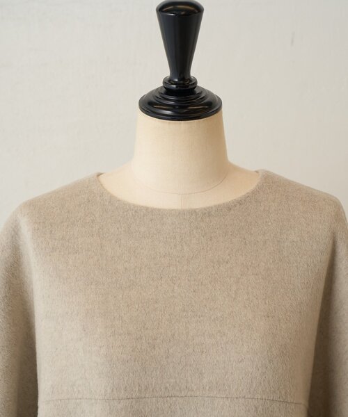 BEARDSLEY（ビアズリー）の「《15 quinze》リバーフレアーワンピース（ワンピース・レディース・ベージュ/ブラック・FREE）」の15枚目の写真