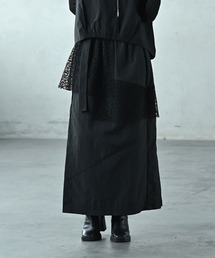 funda mine（ファンダマイン）の「ナイロンレースレイヤースカート（スカート）」
