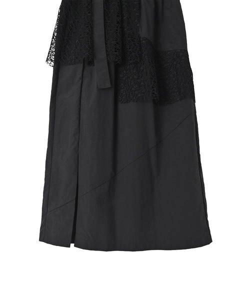 funda mine(ファンダマイン)の「ナイロンレースレイヤースカート(スカート・レディース・ブラック・FREE)」の21枚目の写真
