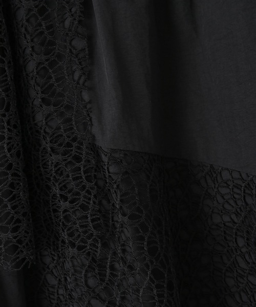 funda mine(ファンダマイン)の「ナイロンレースレイヤースカート(スカート・レディース・ブラック・FREE)」の22枚目の写真