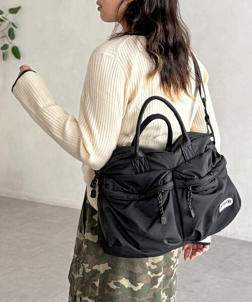 U.S. POLO ASSN.（ユーエスポロアッスン）の「【U.S. POLO ASSN.】クルーネックリブニット（ニット/セーター・レディース・アイボリー/ブラック/ブラウン/ホワイト系その他/ネイビー/ブラック系その他・FREE）」の13枚目の写真