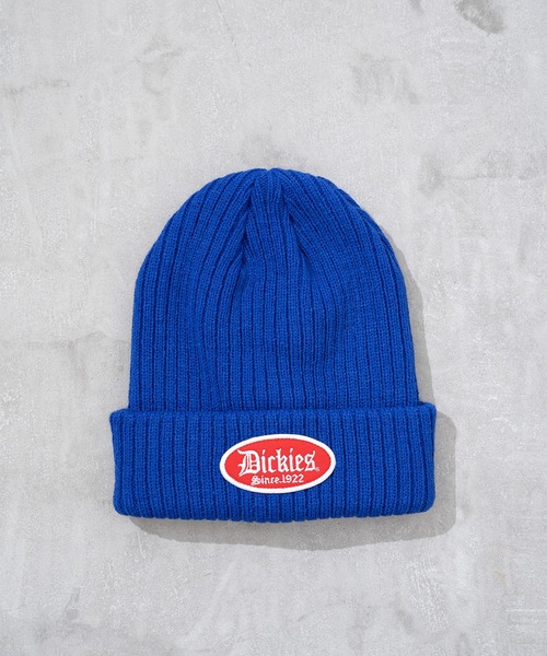 Dickies（ディッキーズ）の「【Dickies】DK EX BLOCK FONT WAPPEN KNIT WATCH / ブロック フォント ワッペン ニット帽（ニットキャップ/ビーニー・メンズ・カーキ/ブラック/ブルー/グレー/オレンジ・FREE）」の5枚目の写真