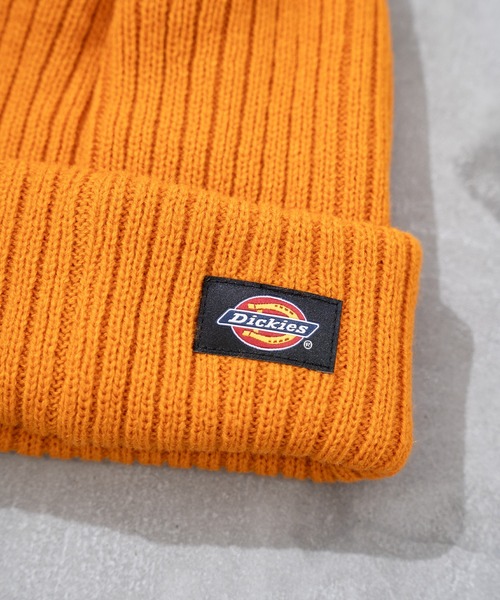 Dickies（ディッキーズ）の「【Dickies】DK EX BLOCK FONT WAPPEN KNIT WATCH / ブロック フォント ワッペン ニット帽（ニットキャップ/ビーニー・メンズ・カーキ/ブラック/ブルー/グレー/オレンジ・FREE）」の8枚目の写真