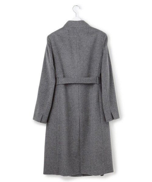 23区ウールカシミヤビーバースタンドカラーコート44サイズ　新品タグ付き ウールカシミヤビーバー スタンドカラー コート（SCWWCW0504