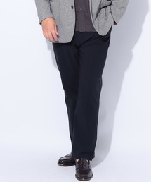 チノパンツ メンズ 大きいサイズ AVTIVE WARM ウエストゴム 裏起毛 ノータック アクティブ B&T CLUB (ビーアンドティークラブ)
