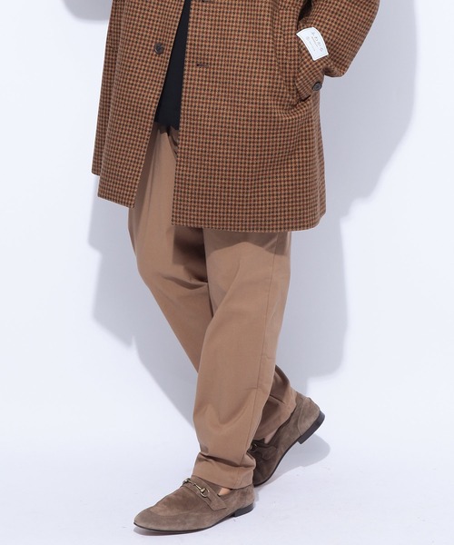 B&T CLUB（ビーティークラブ）の「B＆T CLUB (ビーアンドティークラブ) AVTIVE WARM ウエストゴム 裏起毛 ノータック アクティブ チノパンツ（チノパンツ・メンズ・ネイビー/ベージュ/ブラック・X3(6L～7L)/X2(4L～5L)/X1(3L～4L)）」の10枚目の写真