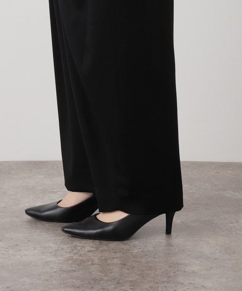 journal standard L'essage（ジャーナルスタンダードレサージュ）の「ウールWタックパンツ（スラックス・レディース・ブラック/グレー・36/38）」の21枚目の写真