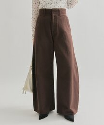 mystic（ミスティック）の「【バックスタイルがポイント！新色ネイビー】バックシャンカーブデニム（デニムパンツ）」