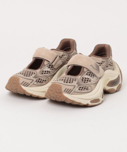 ASH（アッシュ）の「アッシュ【DRAKE】ボリュームメリージェーンスニーカー 厚底 5.5cmヒール（スニーカー・レディース・グレー/ブラウン/ブラック/ホワイト・36/37/38/39/35）」の21枚目の写真