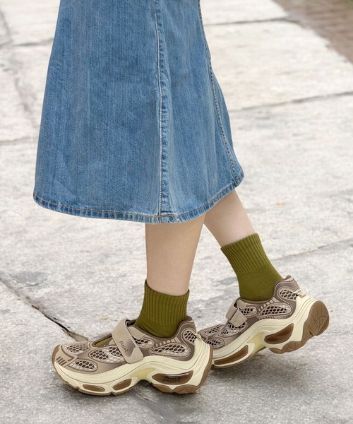 ASH（アッシュ）の「アッシュ【DRAKE】ボリュームメリージェーンスニーカー 厚底 5.5cmヒール（スニーカー・レディース・グレー/ブラウン/ブラック/ホワイト・36/37/38/39/35）」の19枚目の写真