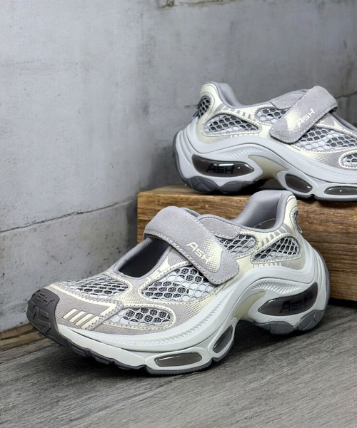 ASH（アッシュ）の「アッシュ【DRAKE】ボリュームメリージェーンスニーカー 厚底 5.5cmヒール（スニーカー・レディース・グレー/ブラウン/ブラック/ホワイト・36/37/38/39/35）」の11枚目の写真